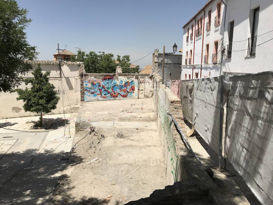 Inmueble en ruinas de Alamillos de San Cecilio número 6.