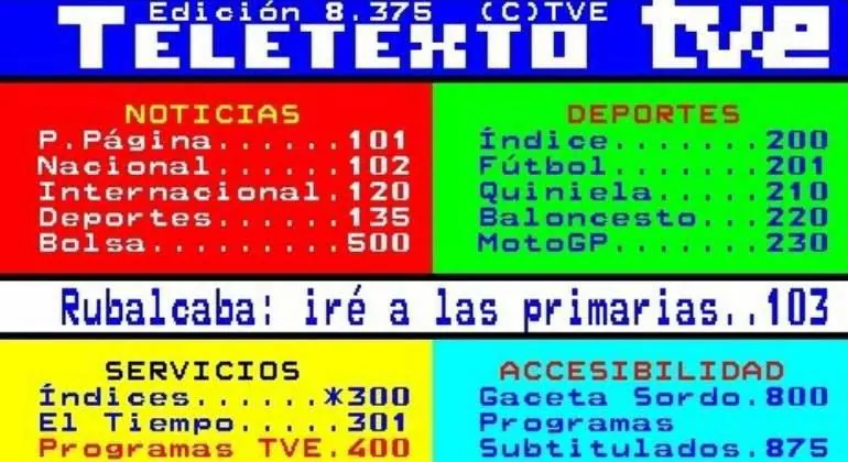 8. Teletexto (10 cosas que los nacidos en el Siglo XXI jamás entenderán)