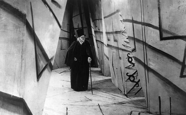 Escena de 'El gabinete del Doctor Caligari' (1920).