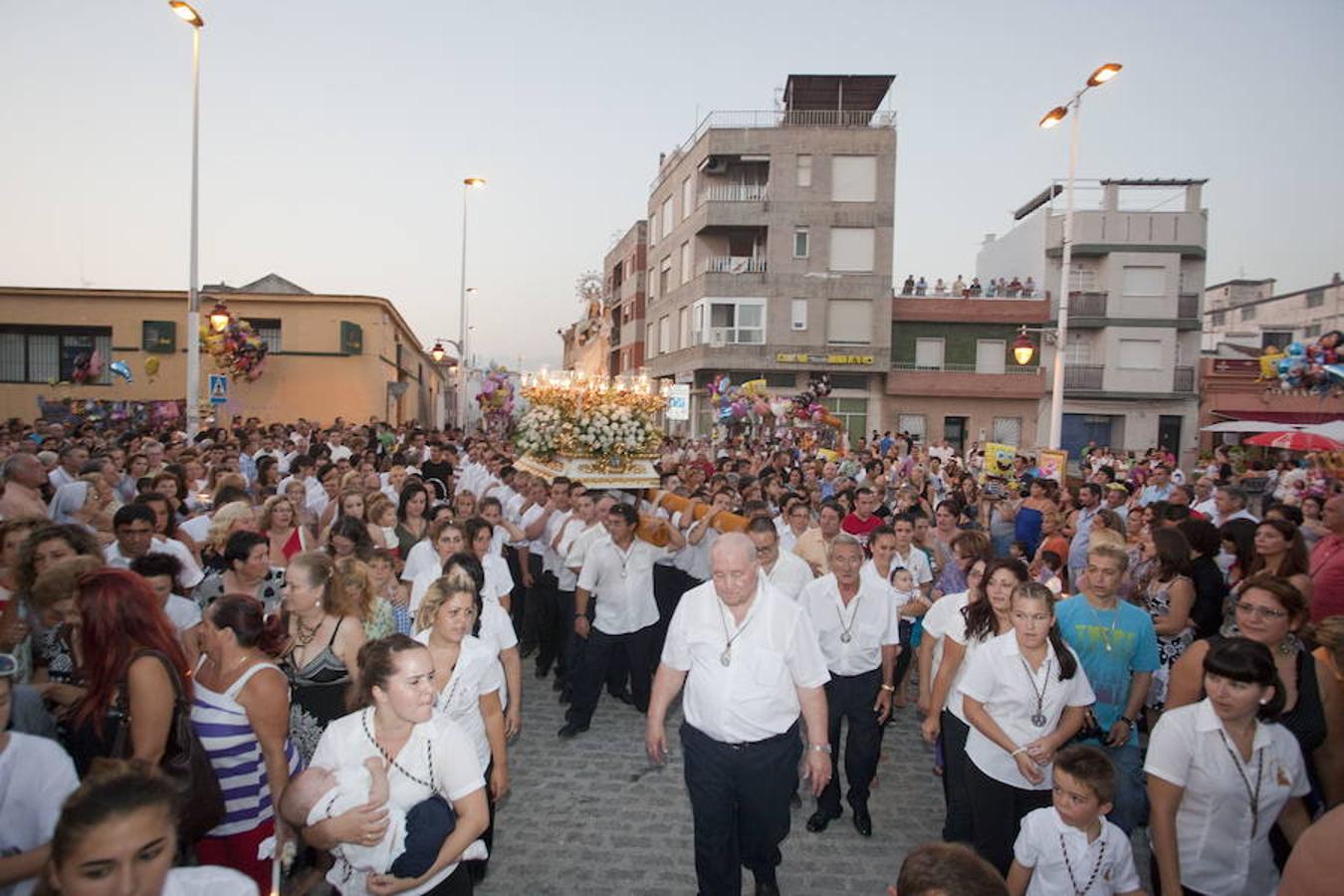 Celbración del día de la Virgen del carmen en Motril