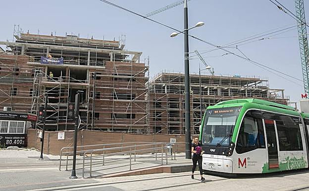 Obra de nueva construcción en el término municipal de Armilla. 