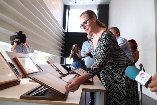 Se conservará «para siempre» y de manera «definitiva» en esta ciudad, según ha destacado el ministro de Cultura y Deporte, José Guirao