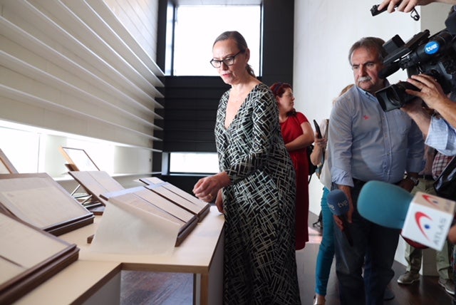 Se conservará «para siempre» y de manera «definitiva» en esta ciudad, según ha destacado el ministro de Cultura y Deporte, José Guirao