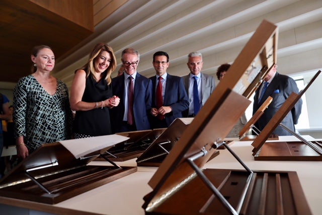 Se conservará «para siempre» y de manera «definitiva» en esta ciudad, según ha destacado el ministro de Cultura y Deporte, José Guirao