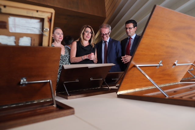 Se conservará «para siempre» y de manera «definitiva» en esta ciudad, según ha destacado el ministro de Cultura y Deporte, José Guirao