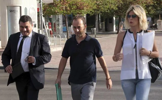 Francesco Arcuri a su llegada a los juzgados en un juicio anterior.