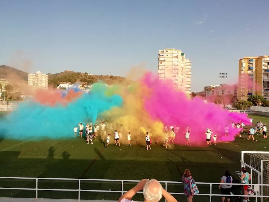 El anejo de Motril celebra la II Color Run; una combinación perfecta de fiesta y deporte