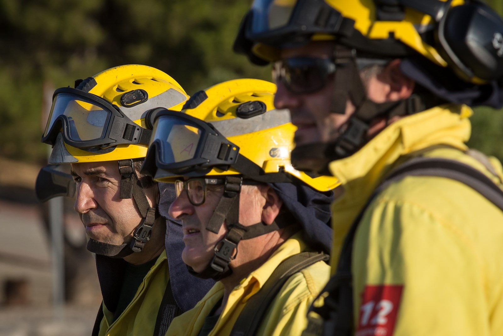 Sobrevolaron el Valle del Guadalfeo, se llevó a cabo una descarga de agua y vuelta a la base, donde esperaba el mecánico José Alonso para supervisar la aeronave y comprobar todos los parámetros