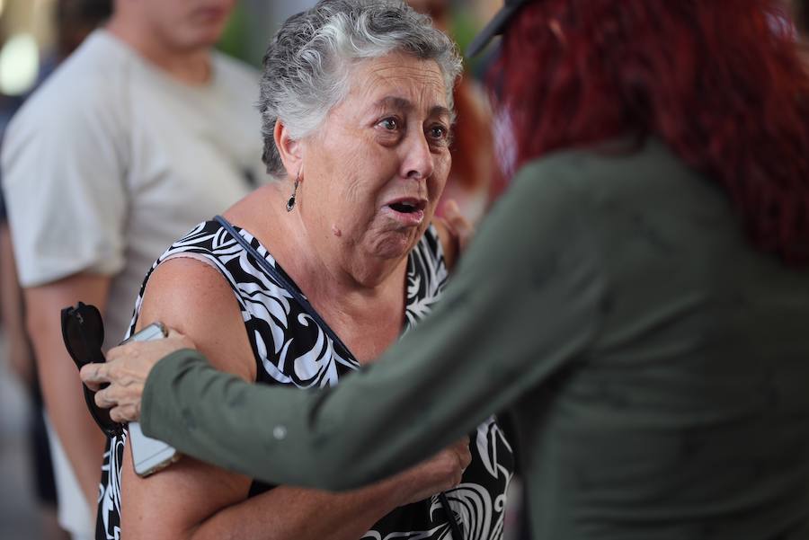 Así ha sido la concentración convocada para apoyar a Juan Rivas tras la sentencia que la condena a 5 años de prisión.