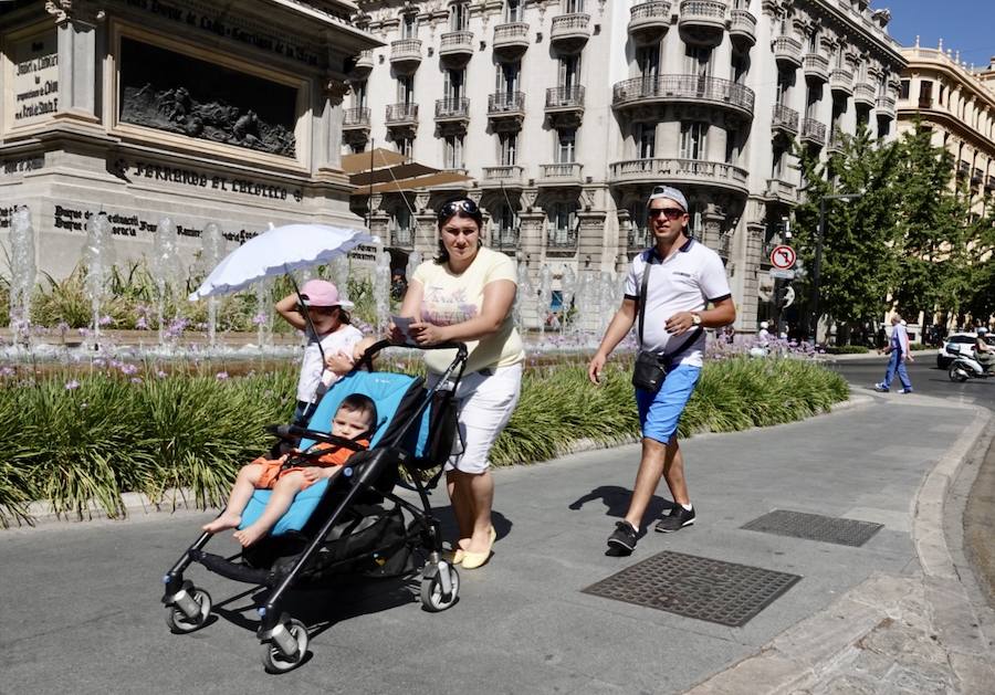 Primera jornada de esta semana en la que las temperaturas en la provincia están siendo asfixiantes