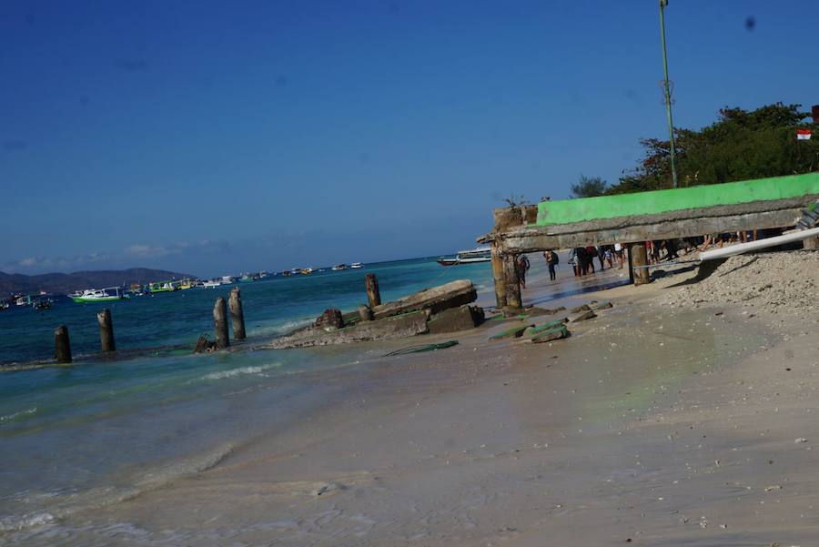 Un joven de Las Gabias vivió desde una isla de Indonesia el terremoto que asoló Lombokl y dejó un centenar de víctimas mortales