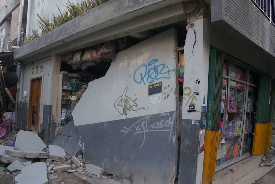 Un joven de Las Gabias vivió desde una isla de Indonesia el terremoto que asoló Lombokl y dejó un centenar de víctimas mortales