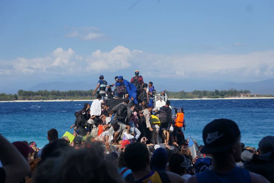 Un joven de Las Gabias vivió desde una isla de Indonesia el terremoto que asoló Lombokl y dejó un centenar de víctimas mortales