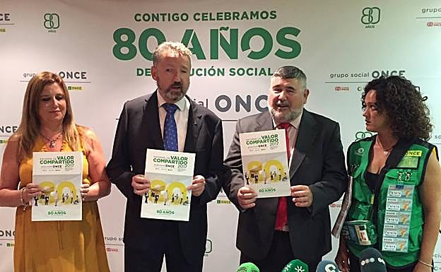 La ONCE reparte 22 millones en premios en un año y crea 76 puestos de trabajo en Granada