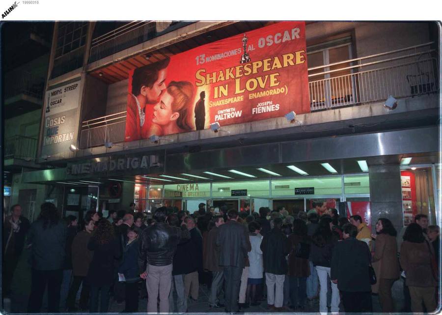 En el preestreno de 'Shakespeare in Love', una película de Óscar