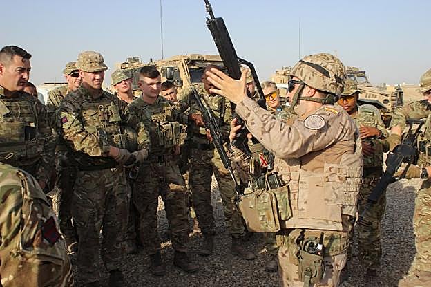 Teórica sobre el fusil HK G-36. 