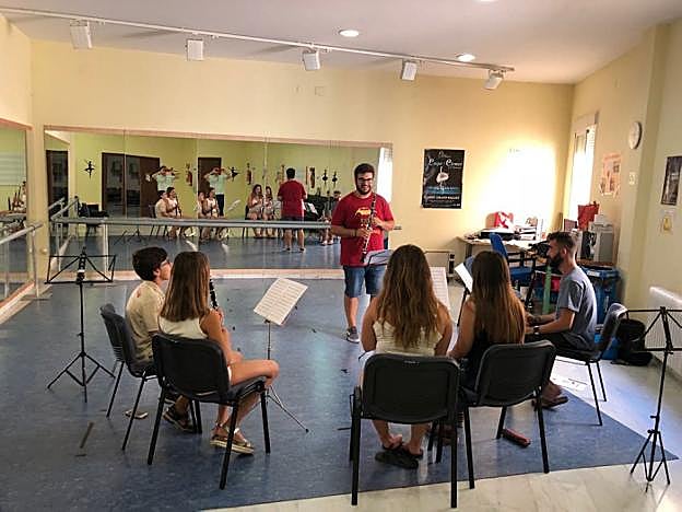 Los jóvenes músicos han trabajado con disciplina en las últimas semanas.