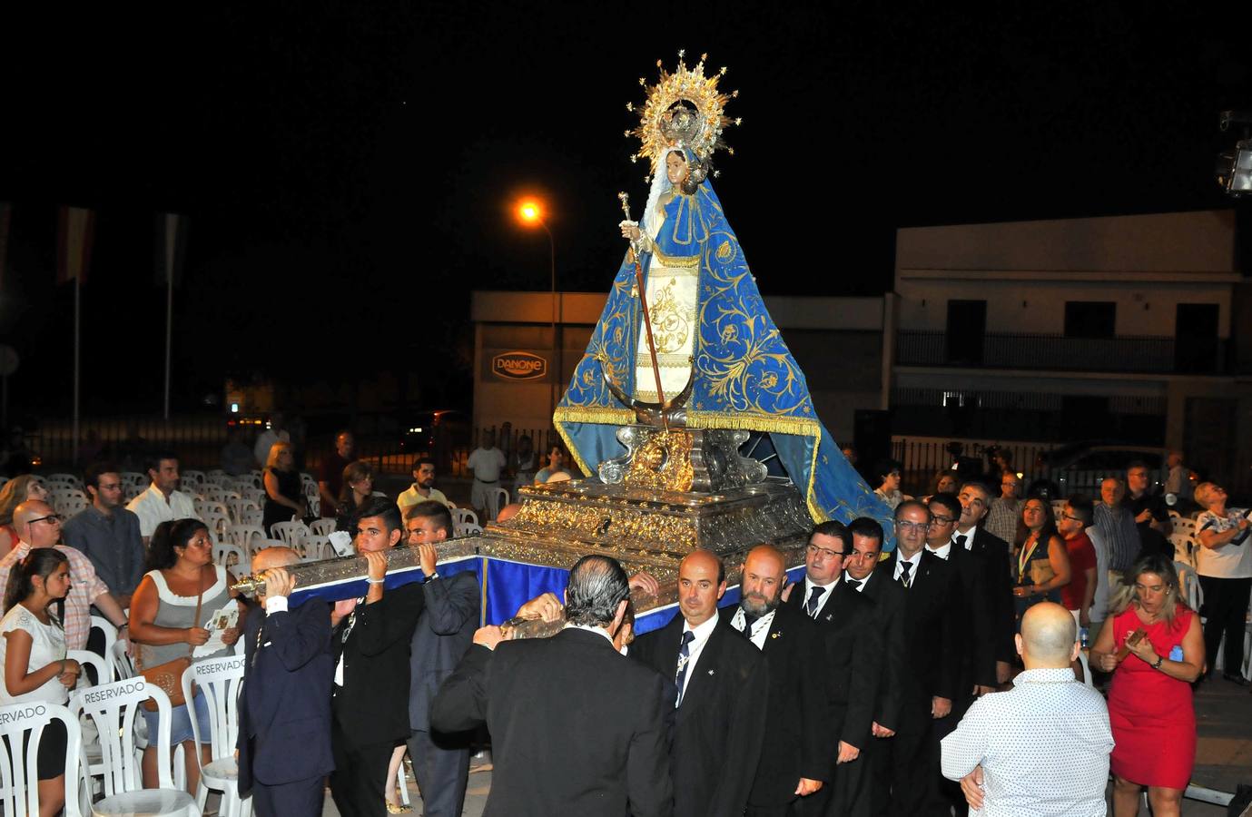 Cientos de vecinos participan en la celebración de las Fiestas del Jubileo en honor de la patrona