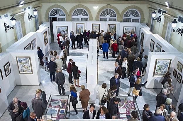 El Patio de Luces de la Diputación volverá a ser escenario de la exposición. 