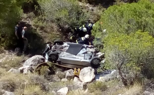 El accidente se ha producido en la vía que une Talará con Sierra Nevada. 