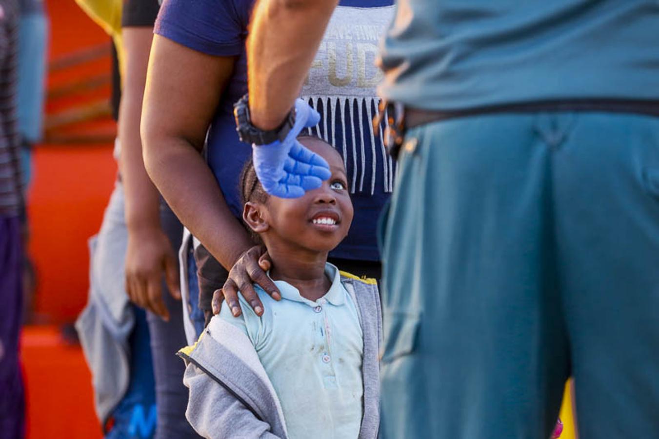 Entre ellos 50 mujeres y nueve niños de corta edad