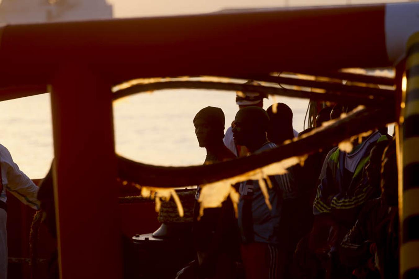 Entre ellos 50 mujeres y nueve niños de corta edad