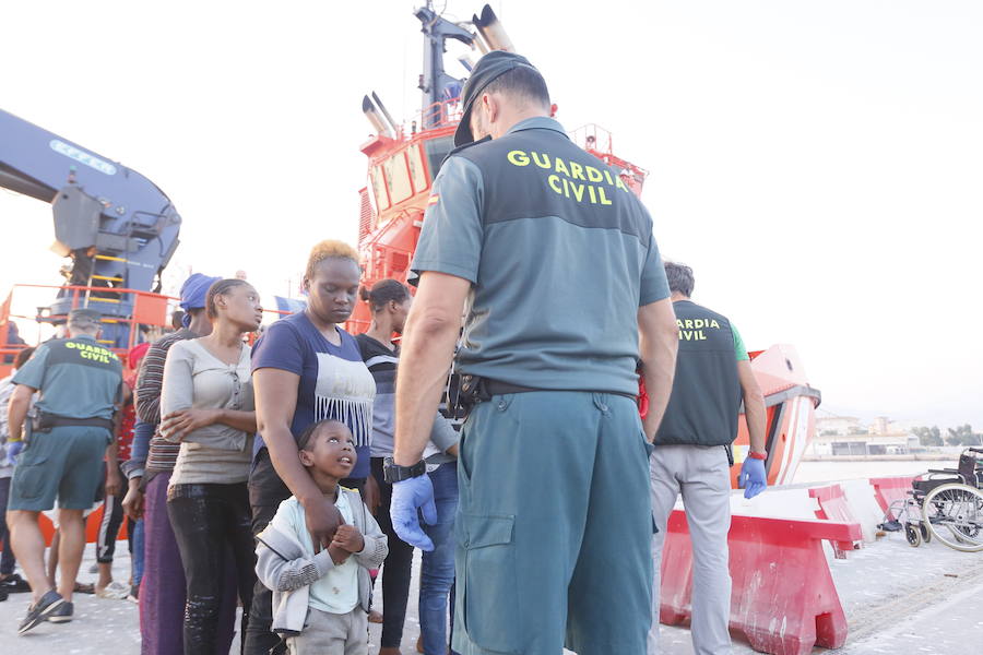 Entre ellos 50 mujeres y nueve niños de corta edad