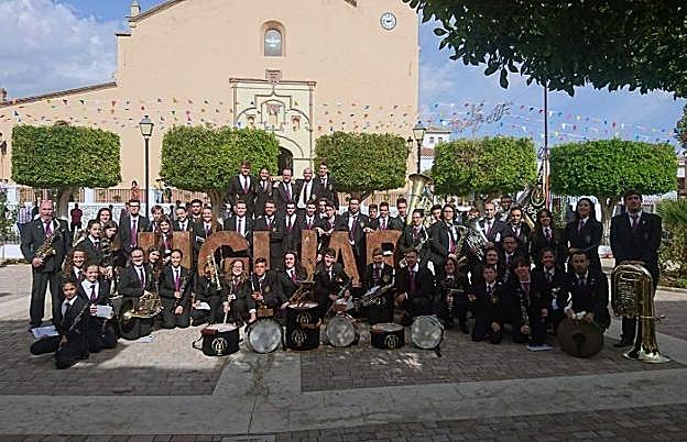 Integrantes de la Asociación 'Unión Musical' de Ugíjar.