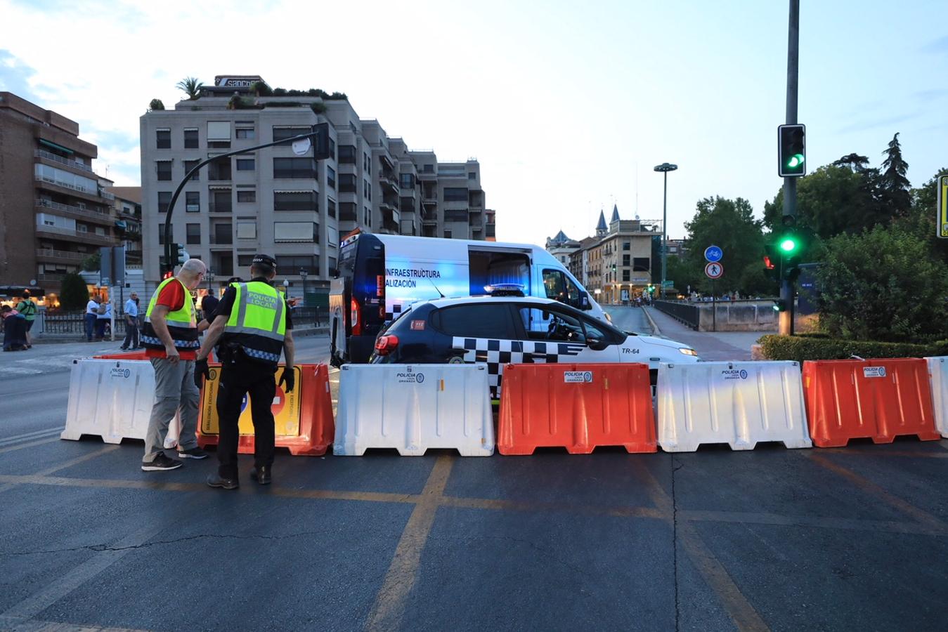 El agua del Darro se está filtrando y afecta a los cimientos del nuevo inmueble que se está construyendo en el solar