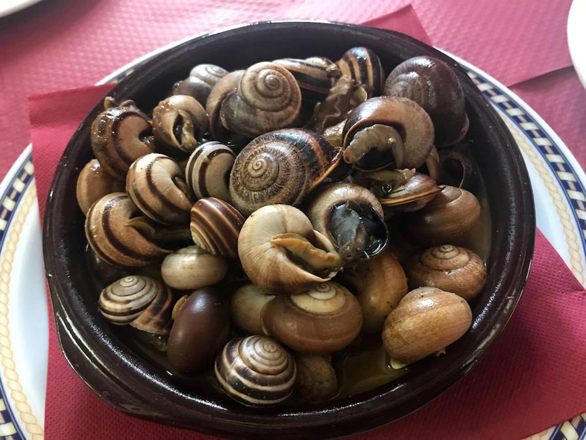 Con los primeros rayos de la primavera llegan los caracoles, un plato típico de la gastronomía andaluza: Aliatar y Chikito, las dos referencias en Granada