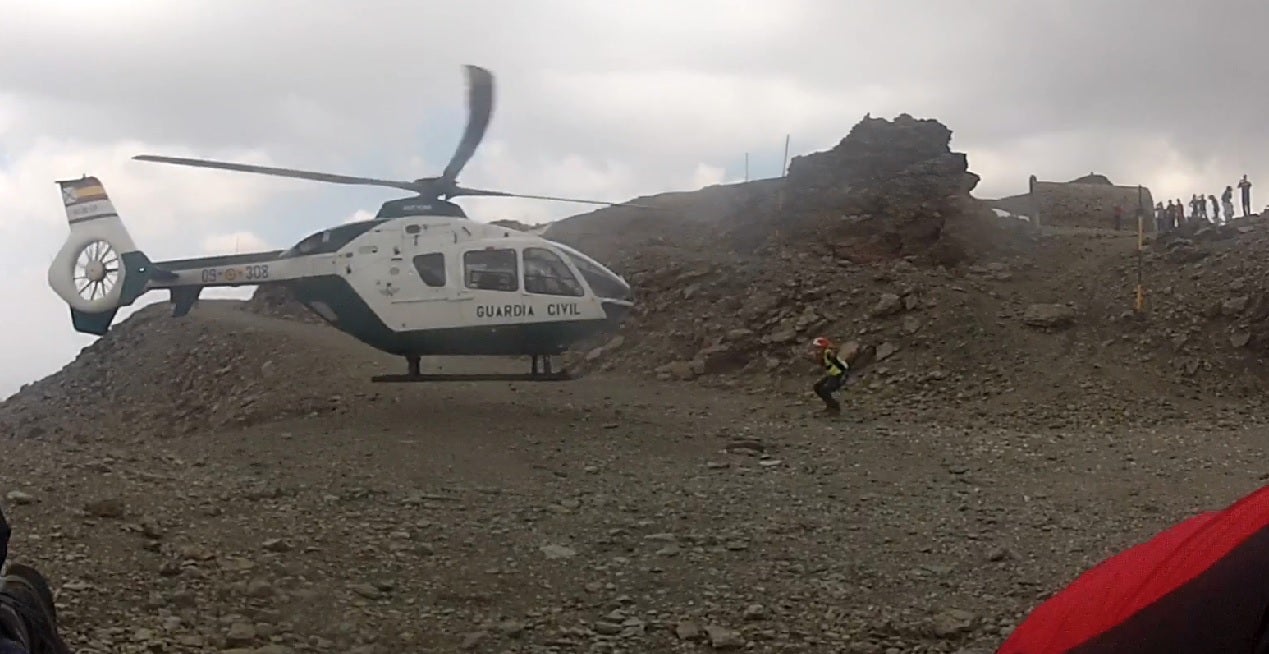 Tres personas rescatadas por la Sereim en Granada