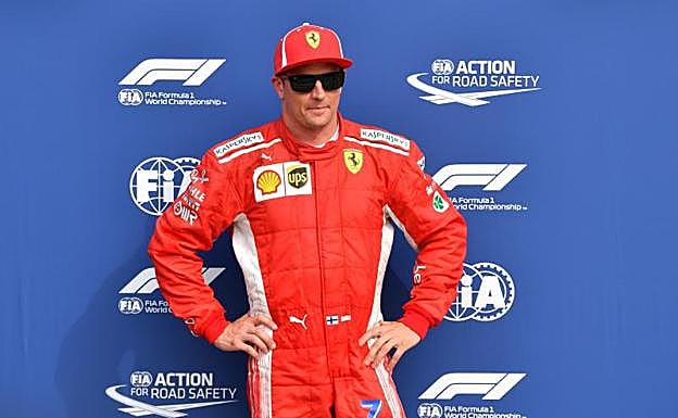 Kimi Raikkonen consigue la 'pole' en el circuito de Monza, Italia