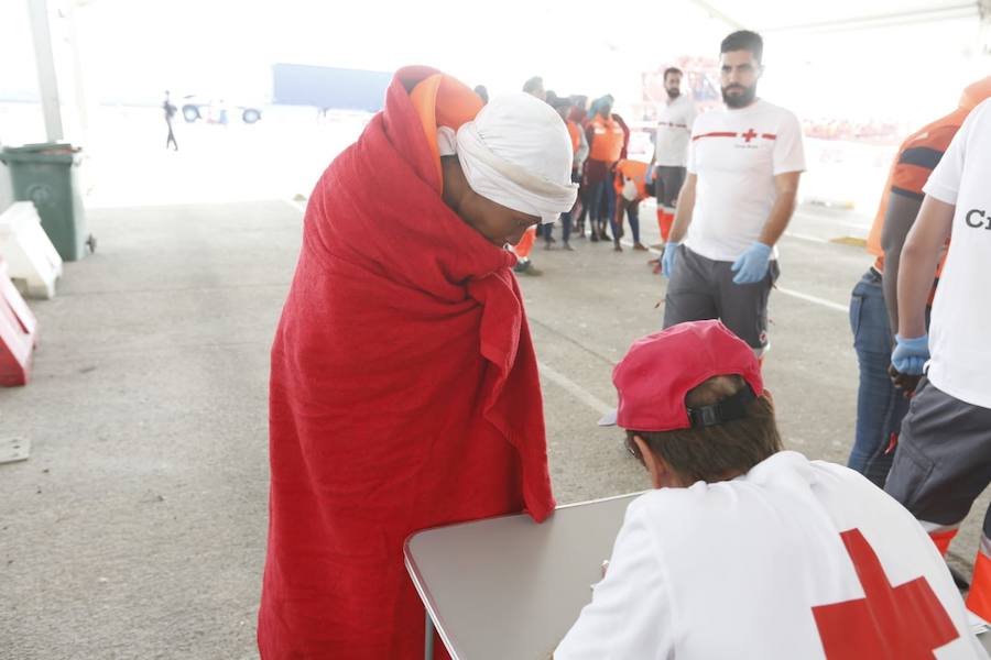 En las embarcaciones también viajaban cuatro menores de edad