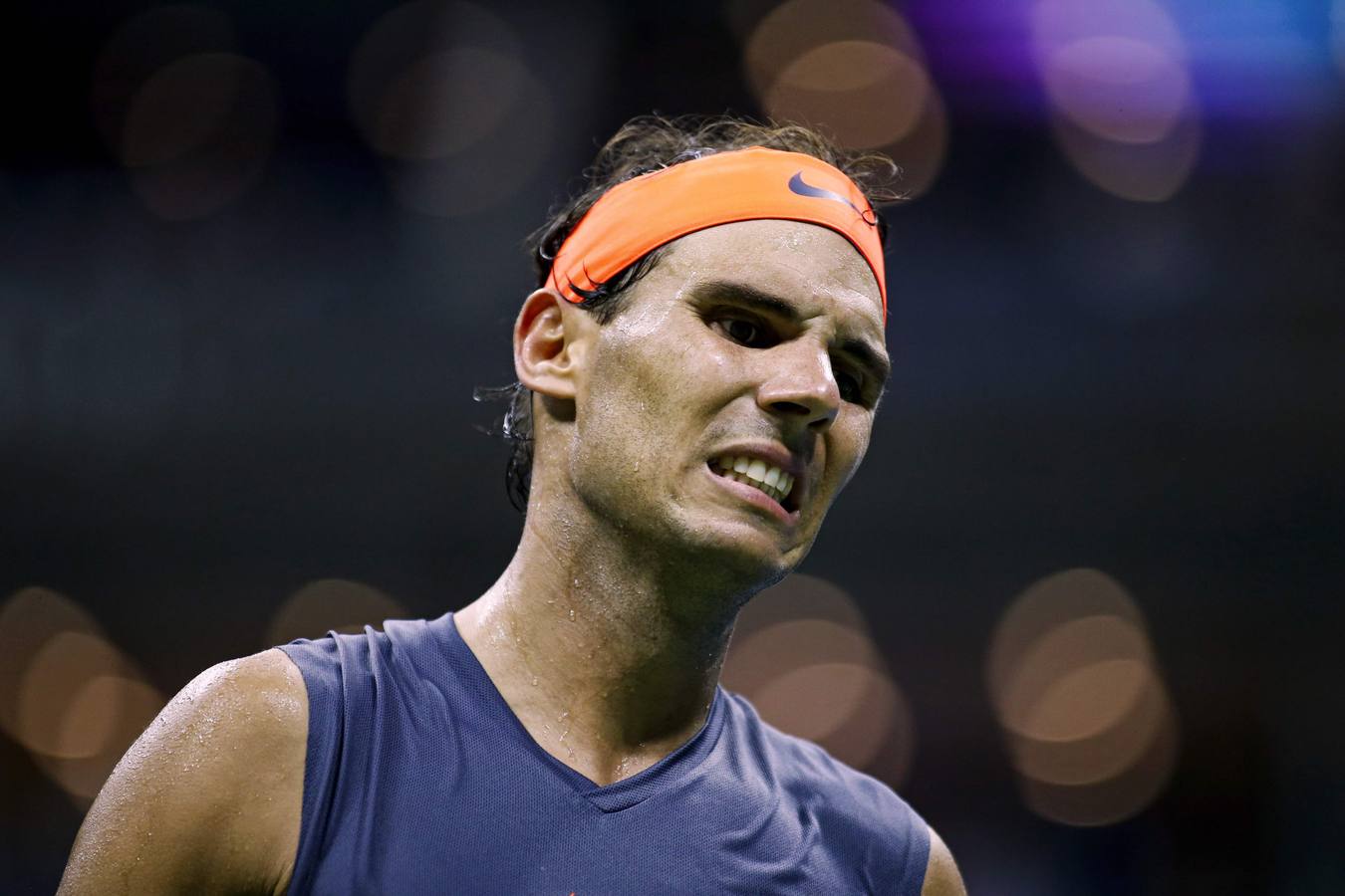 Las mejores imágenes del partido de cuartos de final del Abierto de Estados Unidos entre Rafa Nadal y Dominic Thiem. 