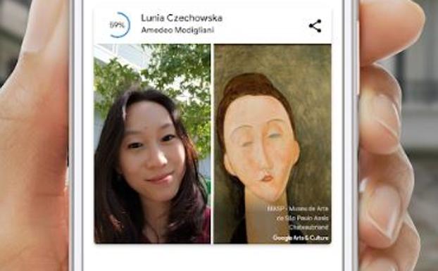 Art Selfie, la App de Google que te busca parecido con obras de arte