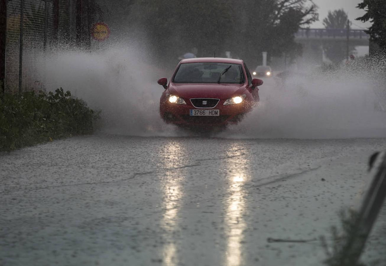 Precipitaciones intensas en Belicena durante este sábado