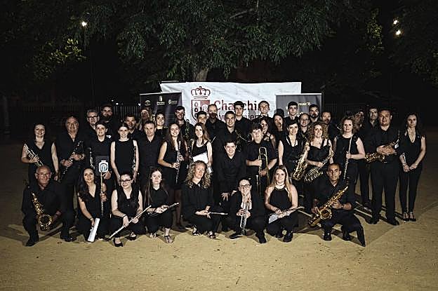Integrantes de la Banda Municipal de Música de Chauchina. 