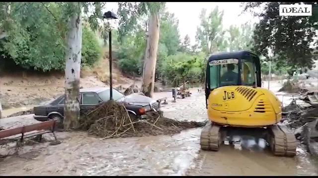 Los vecinos de Riofrío intentan volver a la normalidad