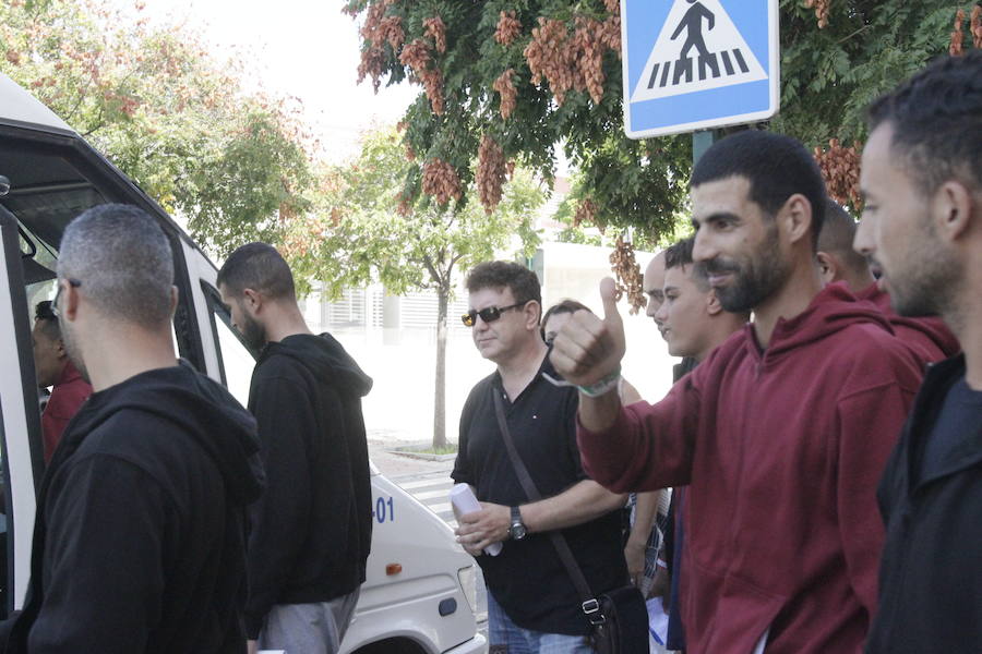 Este lunes quedaron en libertad 17 personas y este martes 21 que han recibido una atención sanitaria, techo y comida gracias al centro habilitado por el Ayuntamiento