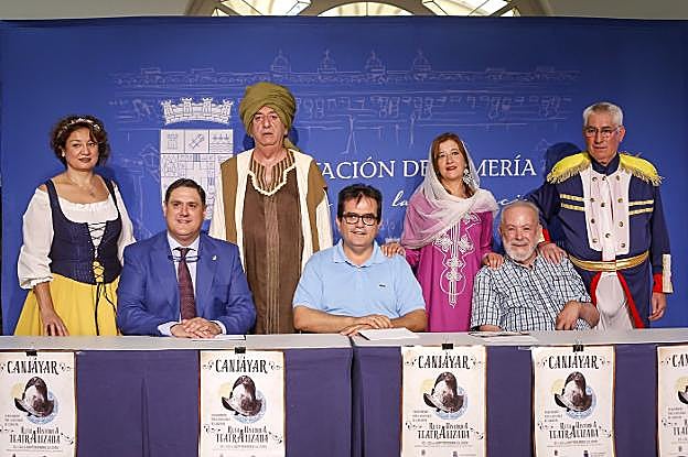 Acto de presentación de la primera edición de 'Ruta Histórica Teatralizada' de Canjáyar.