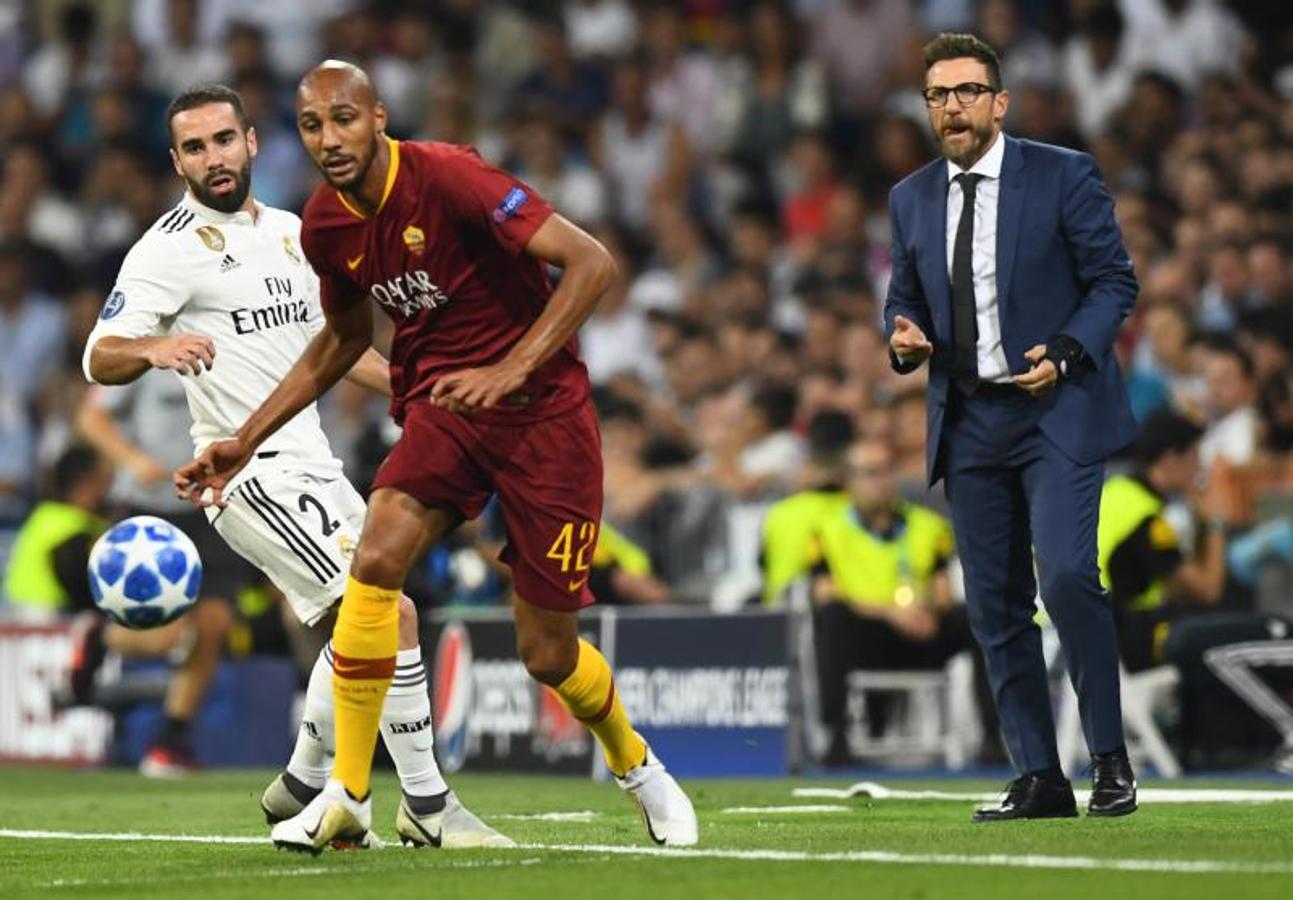 Fotos: El Real Madrid-Roma, en imágenes