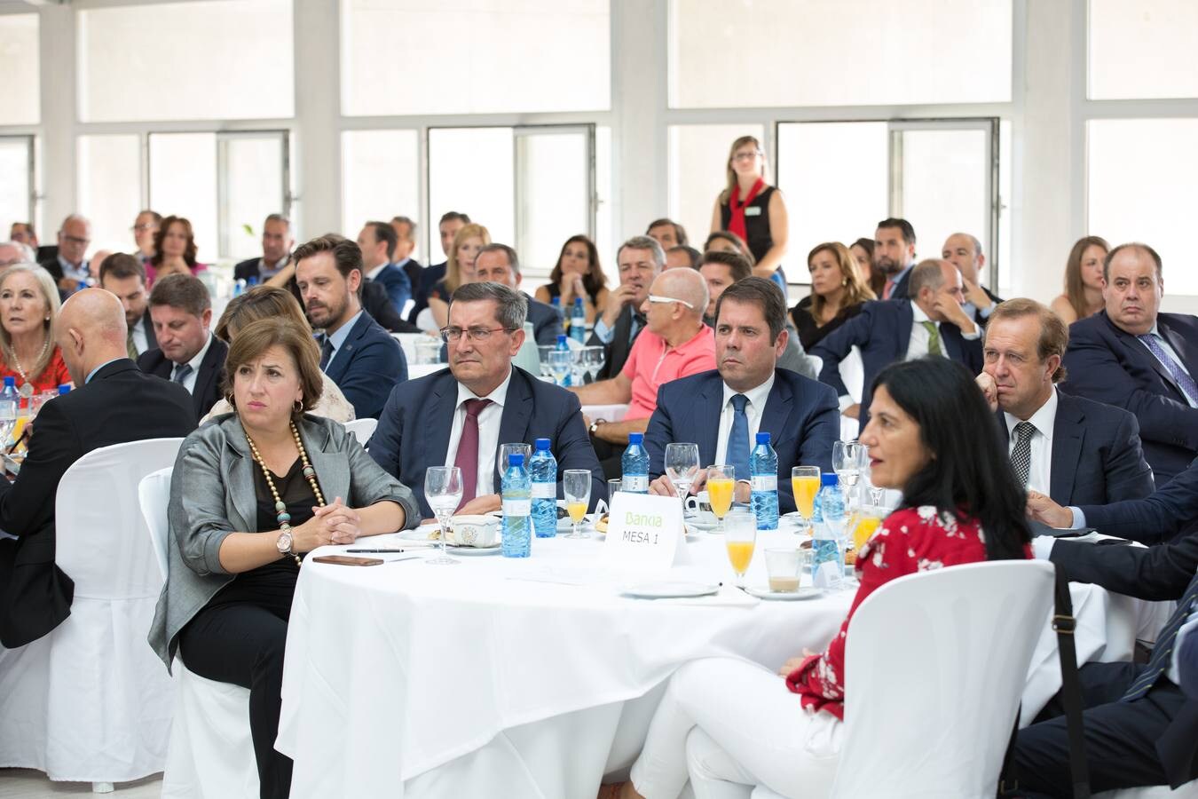 El presidente de Bankia, José Ignacio Goirigolzarri, participa en un desayuno informativo organizado por IDEAL