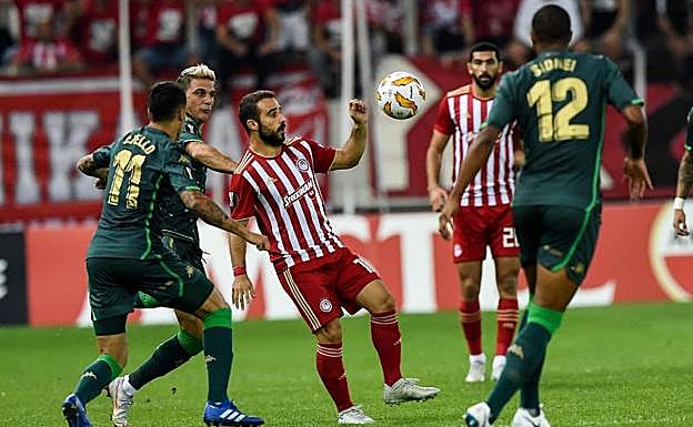 Imagen del partido disputado en Atenas.