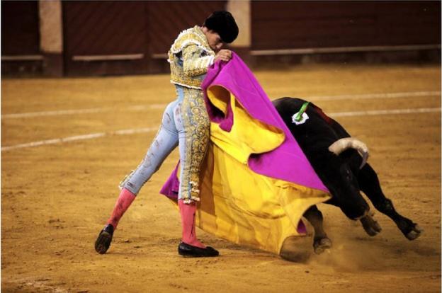 estrecho Nominación Bloquear Ginés Marín, la nueva sensación del toreo, Capote de Paseo de la Feria  Taurina de Almería | Ideal