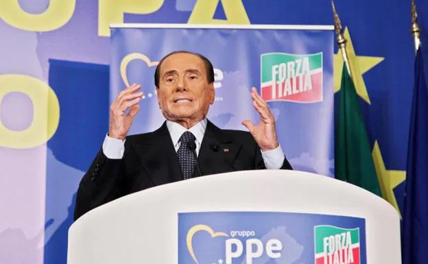 El exprimer ministro italiano Silvio Berlusconi.