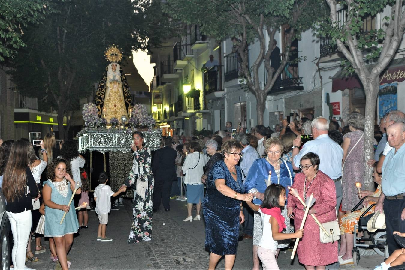 El municipio alpujarreño de Lanjarón celebra sus fiestas en honor a la Virgen de los Dolores