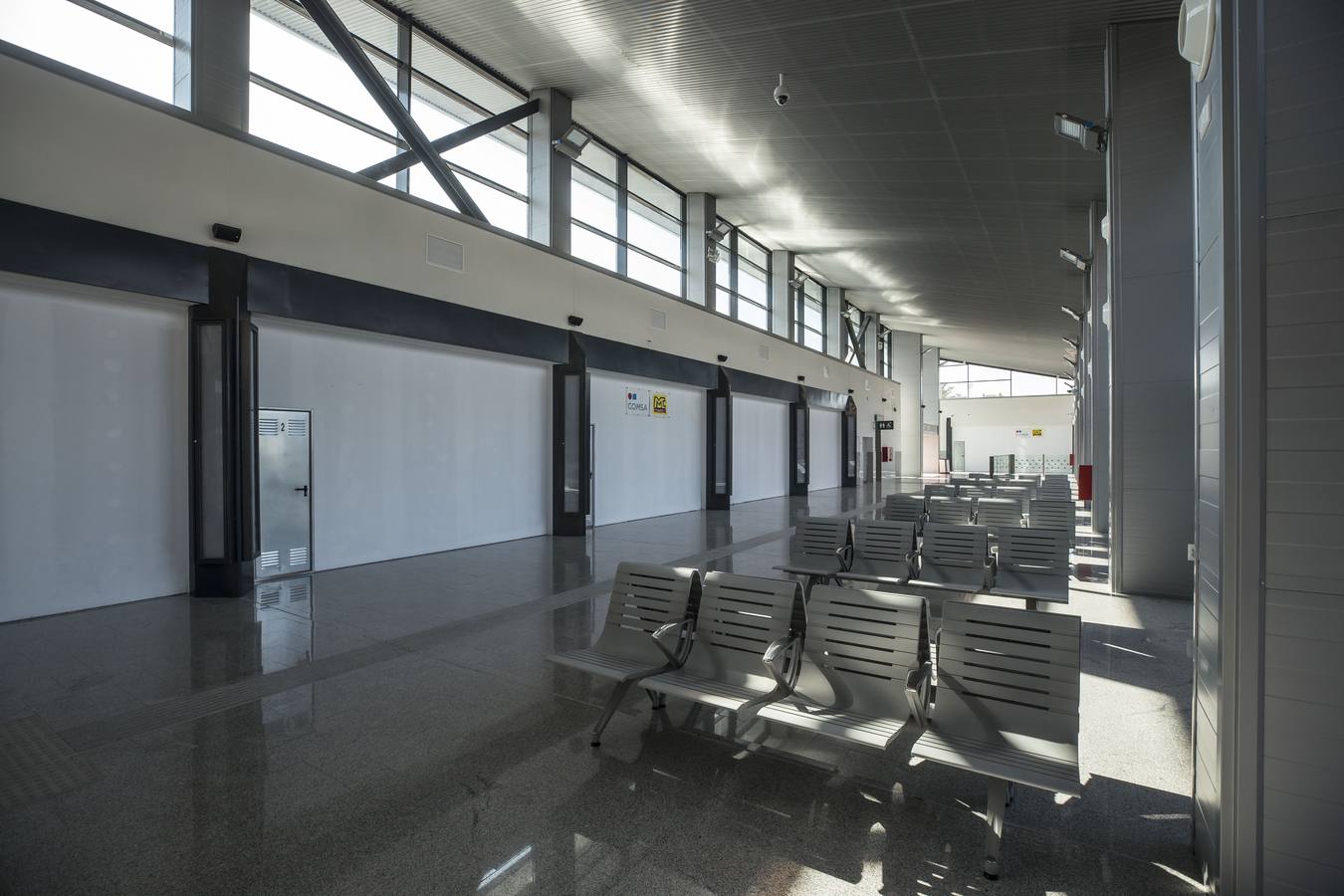 Las autoridades han visitado el nuevo espacio de Andaluces que acogerá a los viajeros del AVE