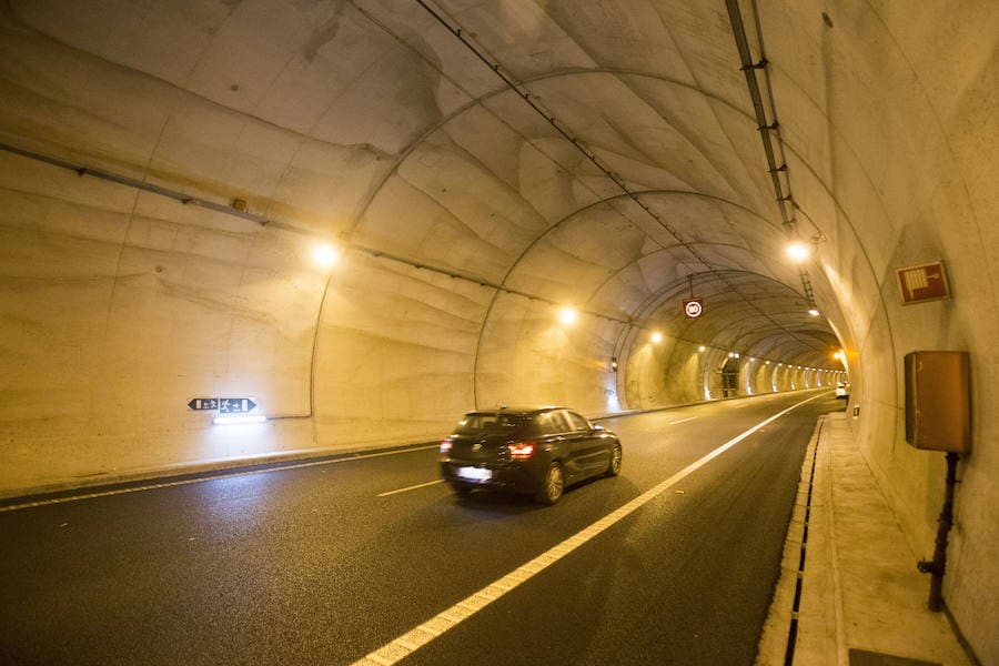 Túnel de Cantalobos de la Autovía del Mediterráneo en el tramo de La Herradura.