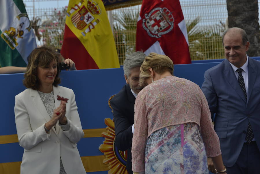 El ministro del Interior, clausura el acto en el Día de los Santos Ángeles Custodios, patronos del cuerpo policial