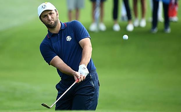 Jon Rahm, durante la primera jornada. 